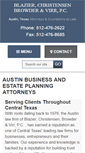 Mobile Screenshot of blazierlaw.com
